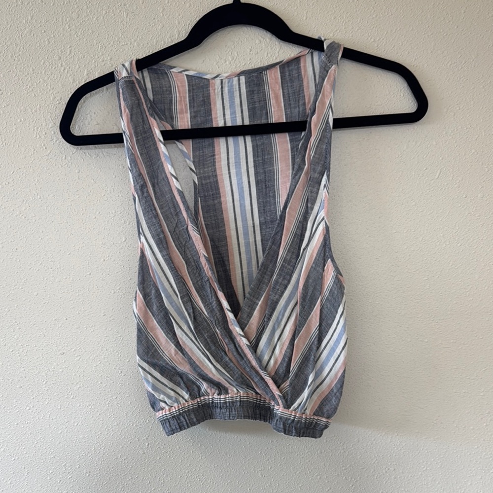 Striped Sleeveless Top